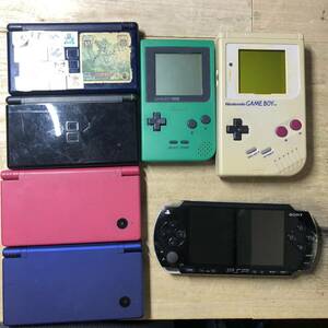 SONY PSP Nintendo ニンテンドー NINTENDO GAMEBOY ゲームボーイ 初代 ポケット ds lite i 本体 ジャンク まとめ セット 動作未確認