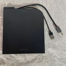 BUFFALO ポータブルDVDドライブ（DVSM-PTS58U2-BK） 稼働品_画像6