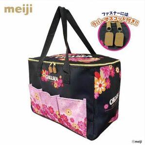 非売品 新品 未使用 明治 meiji 保温 保冷 BIG バッグ ピンク バタースカッチ