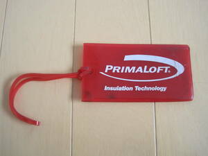 PRIMALOFT Insulation Technology スーツケース　旅行カバン　ネームカード　ネームホルダー　スーツケールホルダー