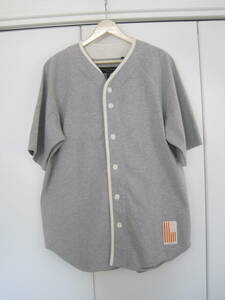  America made rag&bone rug &bo-n Baseball manner short sleeves shirt cut and sewn M Layered . East Land 