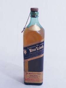 古酒★未開栓・封無し☆Johnnie Walker Blue Label ジョニーウォーカー ブルーラベル 青ラベル ウイスキー 750ml 43%