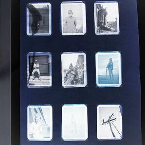 第二次大戦中実物 帝国陸軍 個人撮影 写真ネガ 中国戦線将校の画像2
