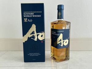 サントリー 碧 Ao ウイスキー SUNTORY 新品 未開封 700ml 43% ワールドウイスキー