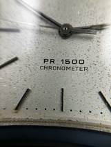 ②TISSOT　ティソ　PR1500　CHRONOMETER　QZ　シルバー文字盤　稼働品　時刻調整可　ケースのみ_画像5