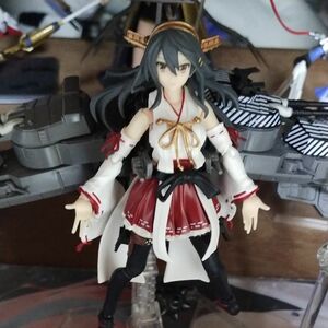 アーマーガールズプロジェクト 艦隊これくしょん -艦これ- 榛名改二 全高約14cm フィギュア