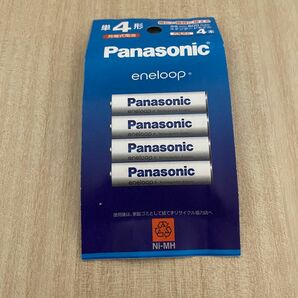 Panasonic エネループ単4形　新品　充電式