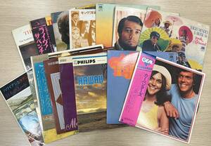 #13653 洋楽中心 レコードまとめ 15枚 カーペンターズ/ ザ・ベンチャーズ / ハワイ/ ブラジル他 現状保管品