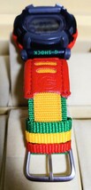 激レア 美品 CASIO G-SHOCK DW-002 BM Bob Marley カシオ ジーショック ネグザクス ボブ・マーリー 使用感少ない 箱 タグ 説明書付き_画像4