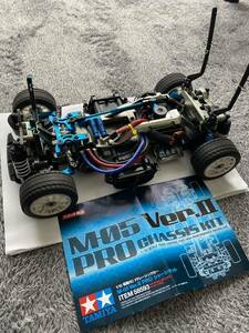 タミヤ TAMIYA FF M05ver.ⅡPRO シャーシ　メカ付き　アンプ無し　受信機有り　ブラシレスモーター付　電動RC 