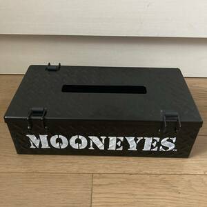 MOONEYES moon I z steel tissue case tissue cover black black 