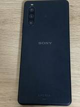 【YJ0596】Xperia 10 Ⅳ SOG07 ブラック 128G 初期化済_画像2