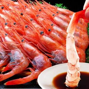  Japan sea. . sashimi northern shrimp 1.5kg *. keep *. less selection un- possible ........ sea .ama shrimp 