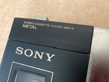 SONY Walkman WM-3 ブラック ウォークマンデラックス TPS-L2_画像2