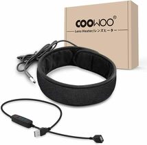 【改良バージョン】COOWOO 結露 防止 レンズ ヒーター 夜露 除去 USB ウォーマー 3段階調節 温度コントローラー 付き_画像1