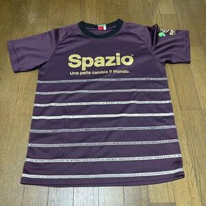 SPAZIO スパッツィオ プラクティス Tシャツ ショートスリーブ L 紫