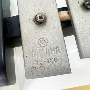 ★現状品 YAMAHAヤマハ YG-150 グロッケン 32板 打楽器 鉄琴★の画像4