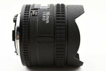 Nikon AF Fisheye Nikkor 16mm F/2.8 D ニコン Fマウント用 交換レンズ_画像8