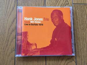 ★ピアノ・トリオ！ハンク・ジョーンズ HANK JONES TRIO／LIVE IN BUFFALO 1976 ※ベースはミルト・ヒントン MILT HINTON