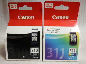 CANON Canon original ink BC-310 BC-311 black 3 color color 2 piece set installation time limit 2025 year 3 month 