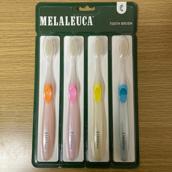 【新品 未使用 未開封】メラルーカ melaleuca 歯ブラシ 4本セット