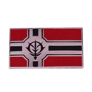  Mobile Suit Gundam ji on army pin badge four angle -1