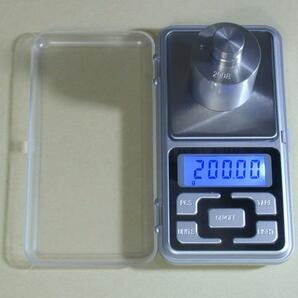 電子はかり MH-200 最大200g 最小0.01gデジタルスケール 円銀 測定の画像2