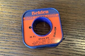 ビンテージ Belden 単線 エフェクター、アンプ等 内部 配線材 1ｍ ビンテージコンデンサー専門店 パルスコミューン お勧め #2(在庫5)
