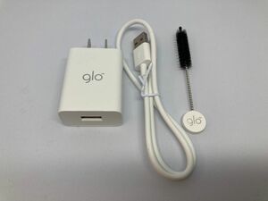 ★未使用★ 純正 glo グロー 付属品セット (USB-Cケーブル、クリーニングブラシ、ACアダプター)