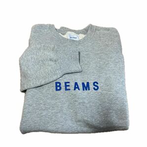 ビームス トレーナー　グレー　M BEAMS