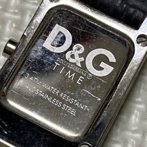 D&G TIME ドルチェ&ガッバーナ レザーバンド リストバンドタイプメンズ腕時計の画像5