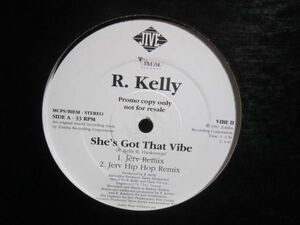 R Kelly / She's Got That Vibe (Jerv Remix)