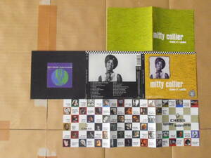 CD (デジパック) Mitty Collier「SHADES OF A GENIUS」 輸入盤 UMD80561 美盤 ライナーノーツに薄い汚れ 32bitデジタル・リマスター 全22曲