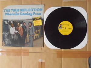 LP The True Reflection 「WHERE I’M COMING FROM」輸入盤 SD7031 プロモ盤 カットアウト ‘73年 盤両面にかすり傷 フィリー・ソウル