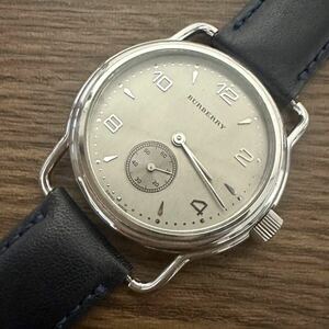 【1円〜】BURBERRY バーバリー 腕時計 BU1204 スモールセコンド メンズ ラウンド クオーツ 動作未確認