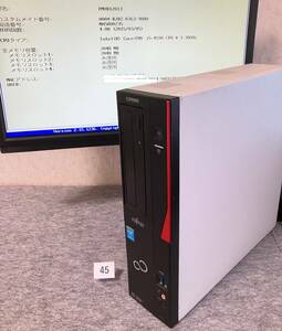 富士通 D583/K FMVD12013 第4世代Core i5-4590 BIOS起動,ジャンク(Windows8pro)デスクトップPC FUJITSU/ESPRIMO (45)