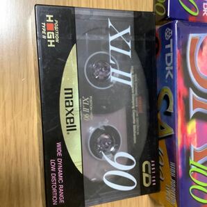 新品未開封】 カセットテープ TDK SA 100 ハイポジマクセルmaxell ハイポジ カセット XLⅡ90 の画像3