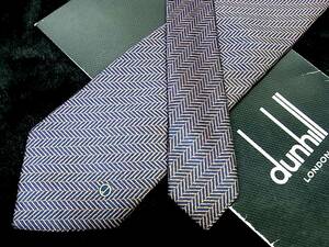 0E2765N*USED average *[dunhill] Dunhill [d Logo go in ] necktie 