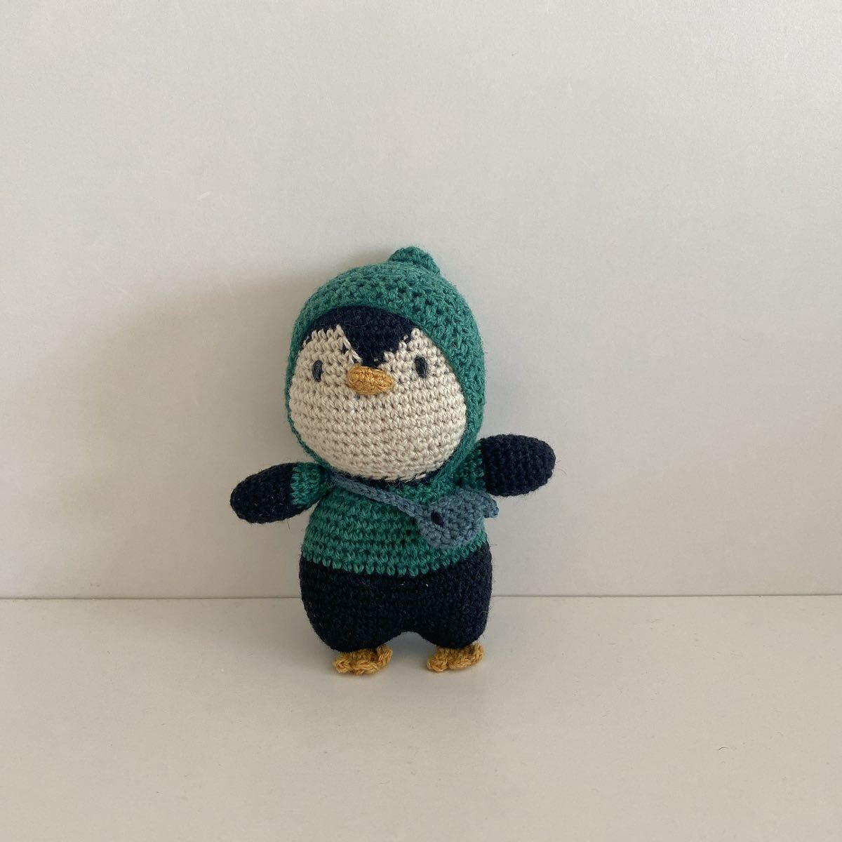 ハンドメイド あみぐるみ ペンギン ファーストトイ 北欧雑貨 北欧インテリア おもちゃ, おもちゃ, ゲーム, ぬいぐるみ, あみぐるみ