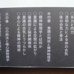 合気五輪書 武道格闘技の最終奥義を物理学で極める 上・下巻2冊の画像2