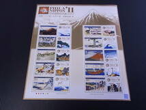 N7　●2011年日本国際切手店　タブ付き　80円10枚　シート　　　　　　　　　　　　　　_画像1