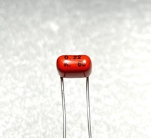 即決・PHILIPS FILM CAPACITOR　0.22uF/63V 10個 未使用_画像2