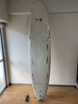 【送料込】"ビック サーフボード (BIC SURF) 7'3"(220cm) ファンボードサーフボード_画像1