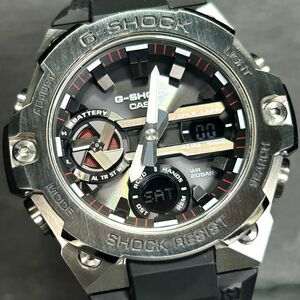 新品 CASIO カシオ G-SHOCK ジーショック G-STEEL ジースチール GST-B400-1A 腕時計 タフソーラー モバイルリンク アナデジ 多機能 メンズ