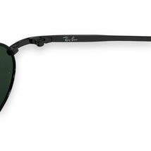 美品 Ray-Ban レイバン サングラス 眼鏡 アイウェア ファッション ブランド ケース付き マイファースト RB3150 グリーン オーバル_画像5