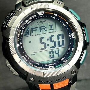 CASIO カシオ PROTREK プロトレック PRW-1000J-1 腕時計 タフソーラー 電波時計 デジタル ステンレススチール メンズ グレー 動作確認済み