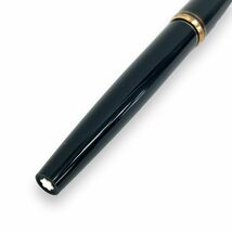 14K ct 585 刻印 MONTBLANC モンブラン 万年筆 文房具 筆記用具 CLASSIC クラシック ブラック ビジネス コンバーター式 14金_画像3