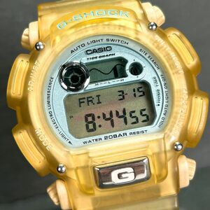 希少 CASIO カシオ G-SHOCK ジーショック 第８回イルクジ DW-9000K-2A 腕時計 クオーツ デジタル スケルトン 多機能 メンズ 動作確認済み