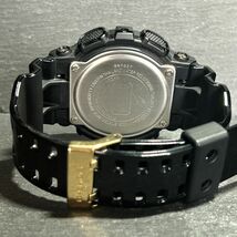 美品 CASIO カシオ G-SHOCK ジーショック GA-110GB-1A 腕時計 アナデジ 多機能 ステンレススチール ブラック×ゴールド 動作確認済み_画像7