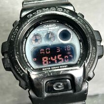 CASIO カシオ G-SHOCK ジーショック DW-6900MS-1 腕時計 クオーツ デジタル 多機能 カレンダー ブラック 黒 新品電池交換済み 動作確認済み_画像1